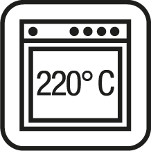 Ugn 220° C